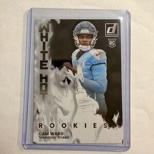 🔥Cam Ward Donruss White Hot Rookies Card